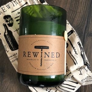 Champagne scented candle